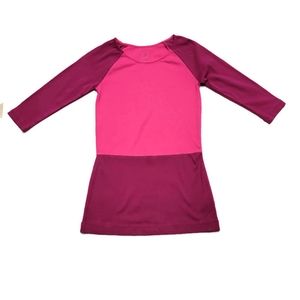 Joe Fresh by JCpenny Dress 2 Tone Pink Long Sleeve Cotton